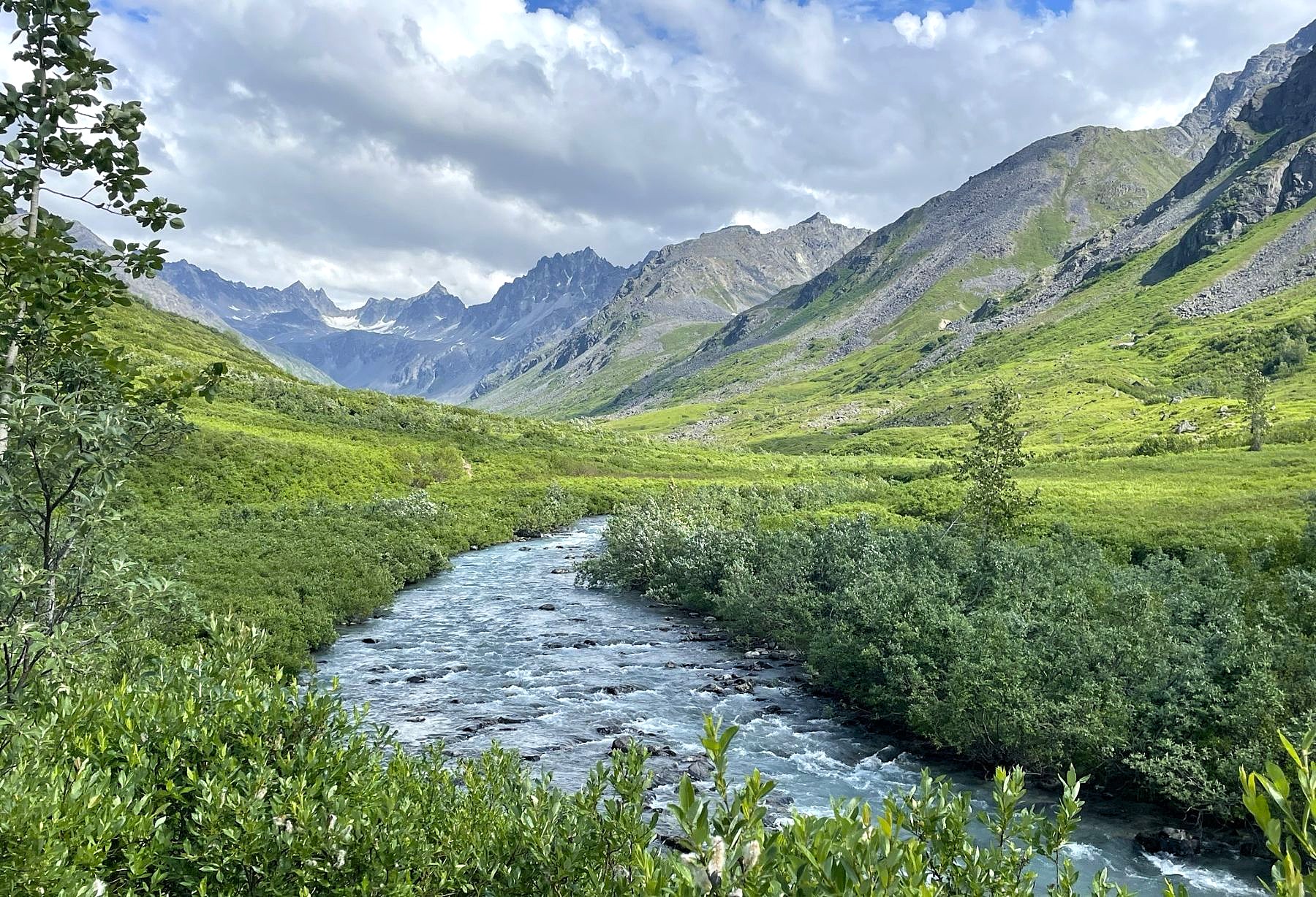 Gold Mint Trail in Hatcher Pass