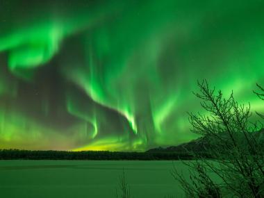 Northern lights near Anchorage