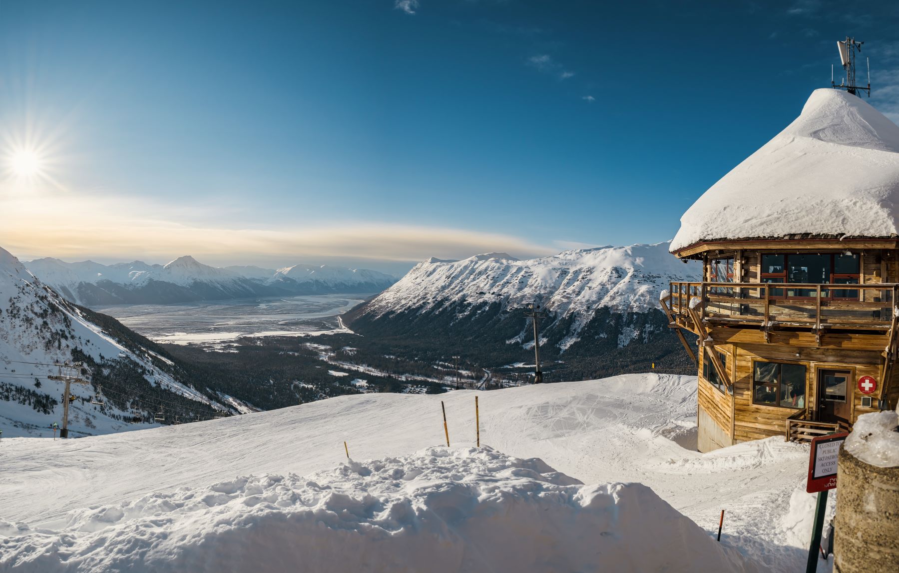 Skiing at Alyeska Resort