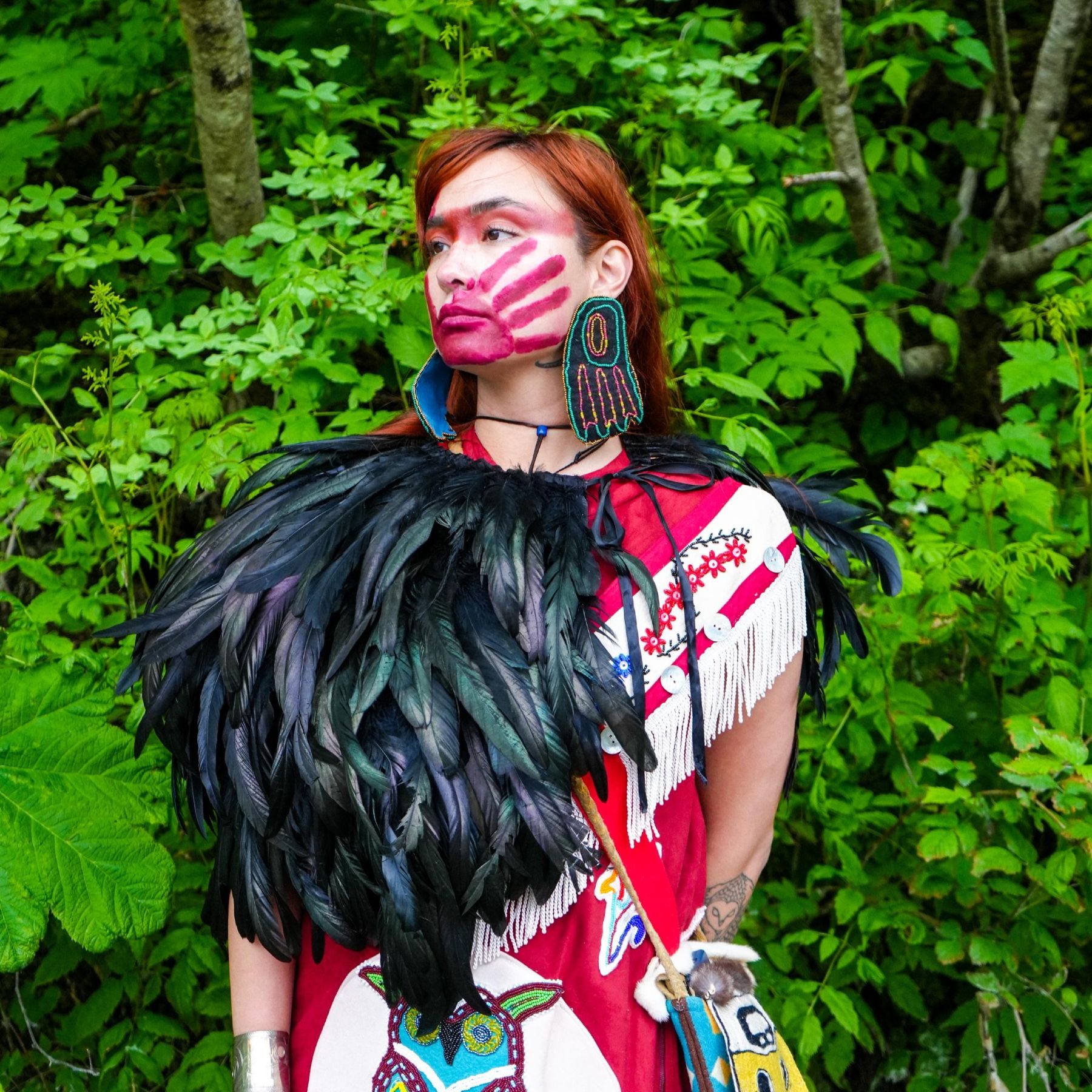 Maka Monture in regalia