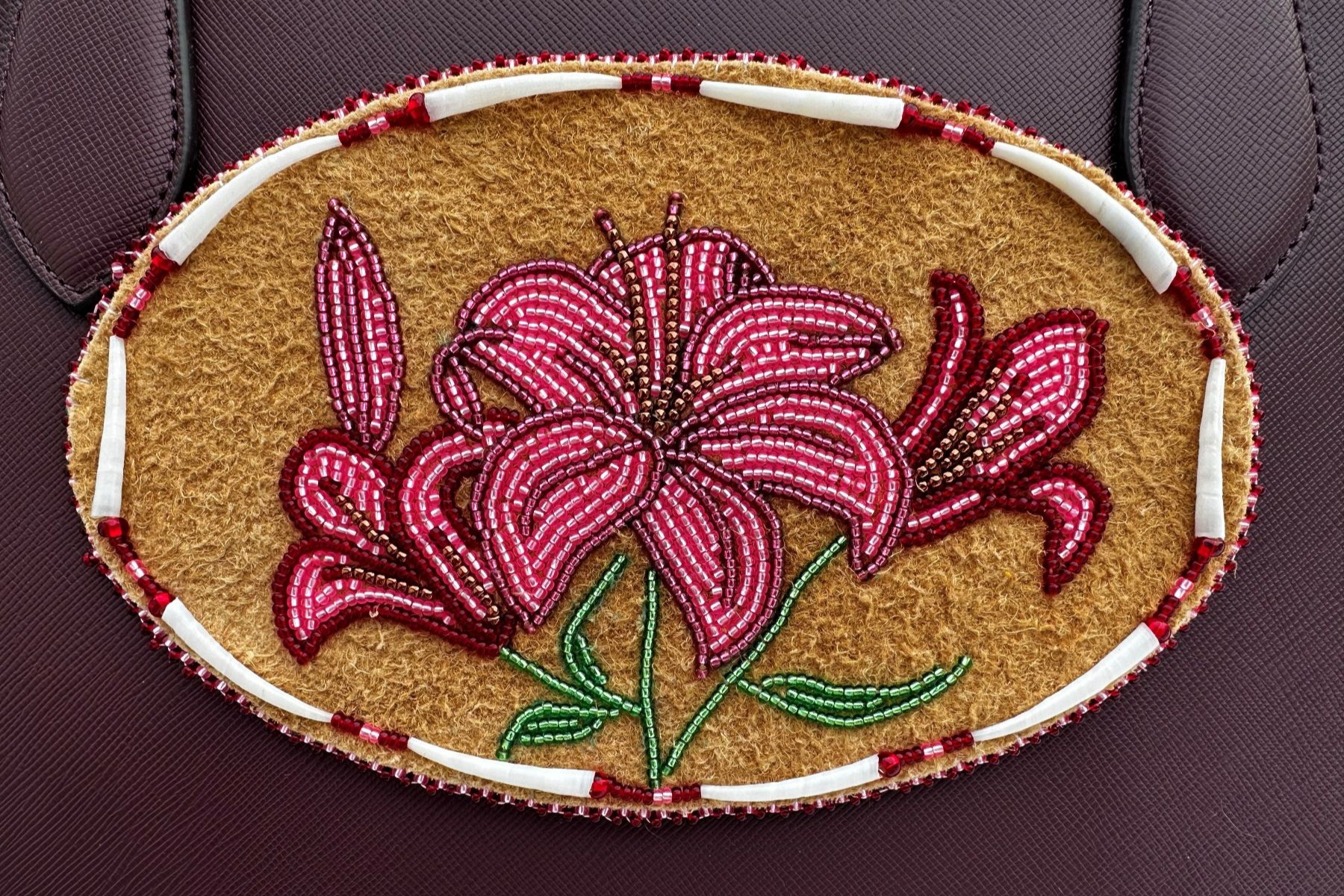 Athabascan beadwork by Angela Gonzalez
