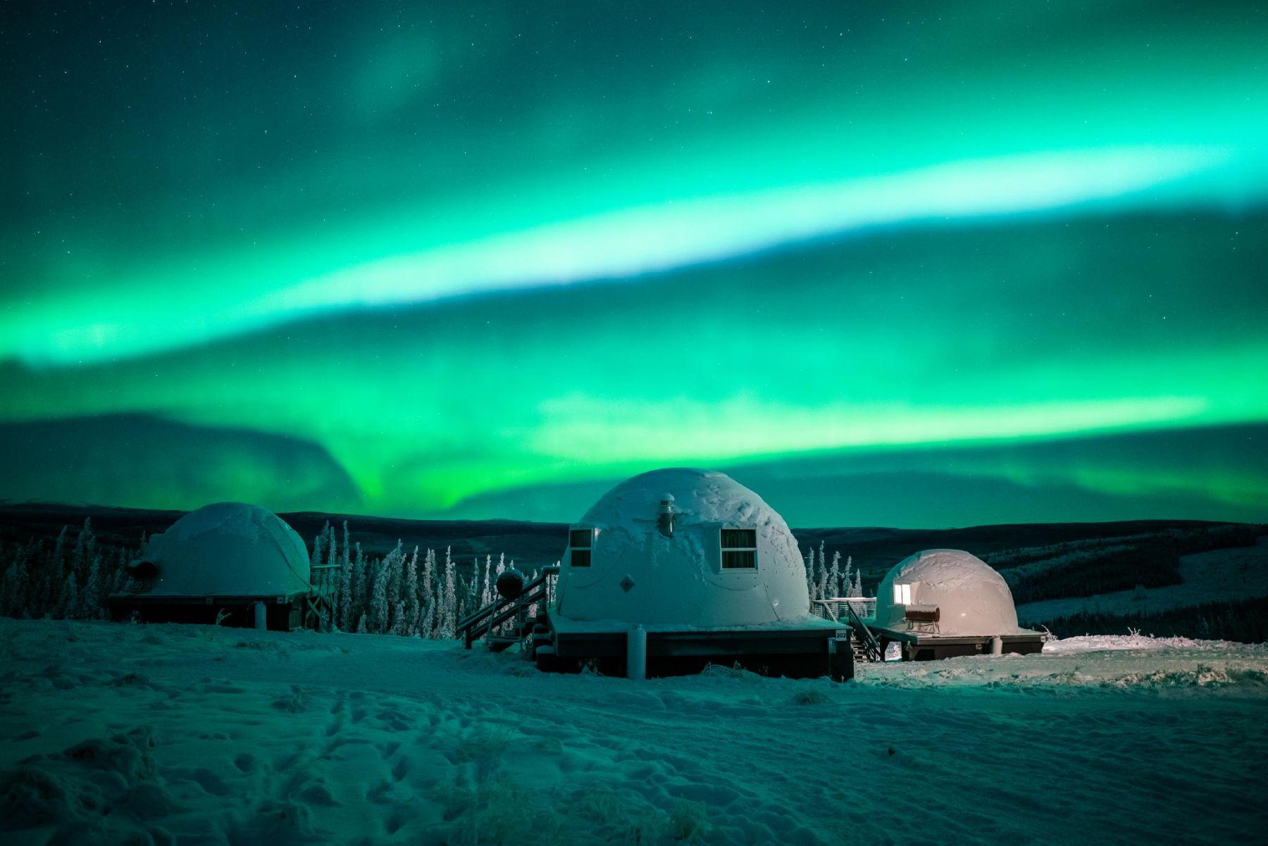 Northern lights in Fairbanks