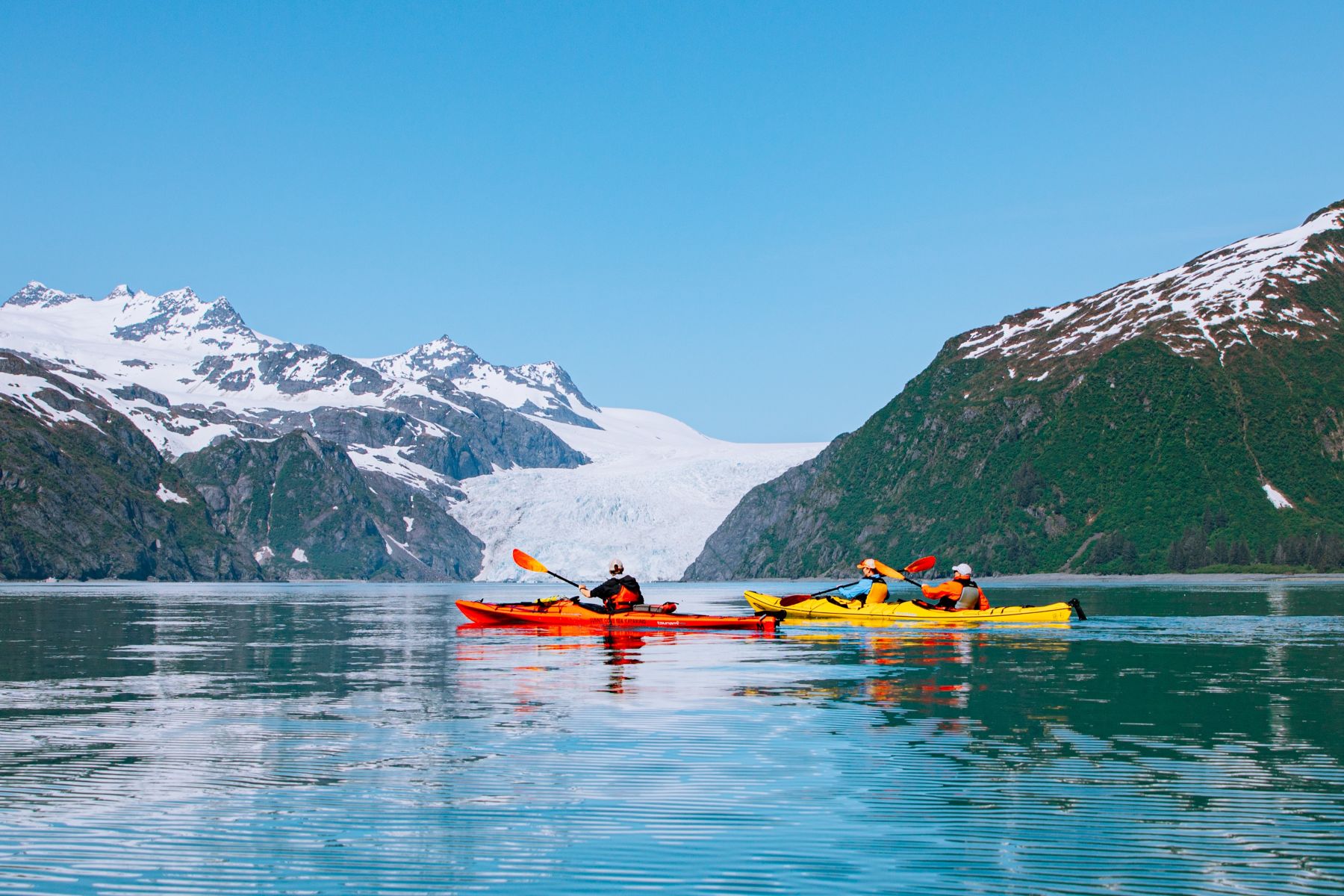 Kayaking in Kenai Fjords National Park