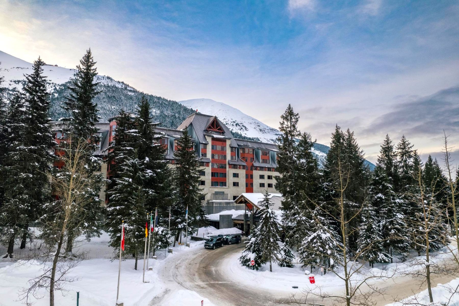 Alyeska Resort in winter