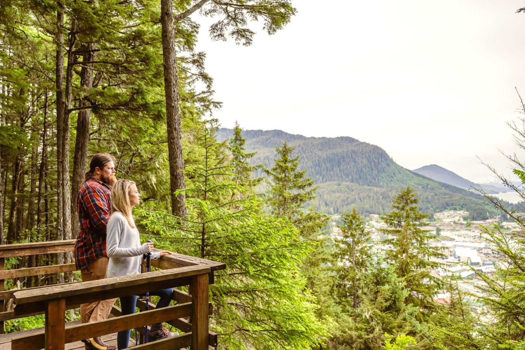 Mt. Dewey Trail in Wrangell