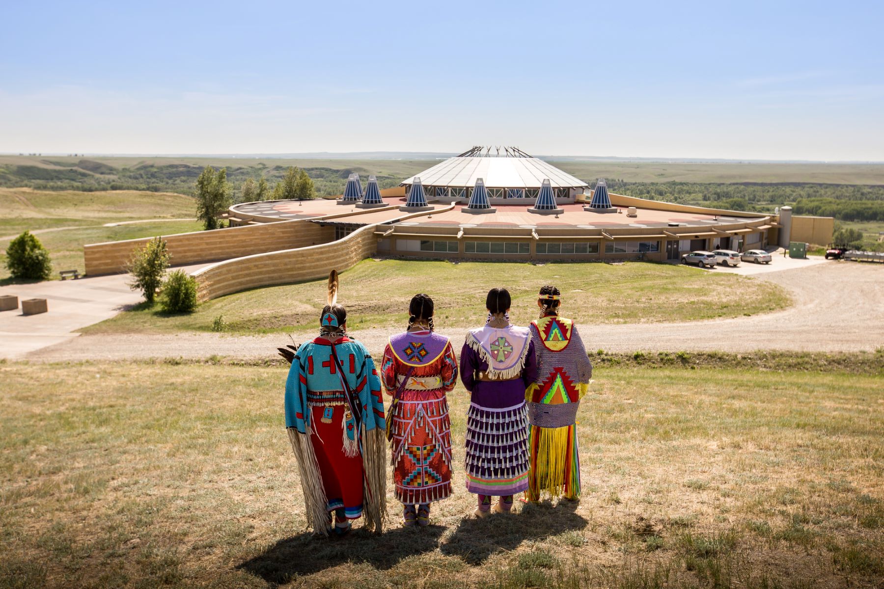 Siksika Blackfoot dancers, Travel Alberta