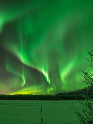 Northern lights near Anchorage