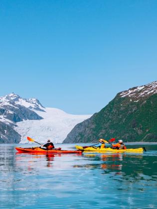 Kayaking in Kenai Fjords National Park