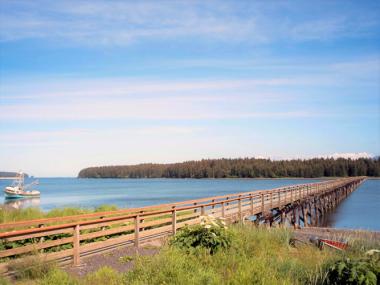 Port Lions Alaska Bridge