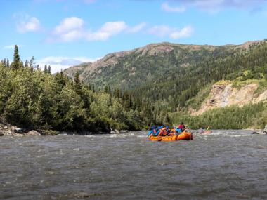 Rafting in Alaska