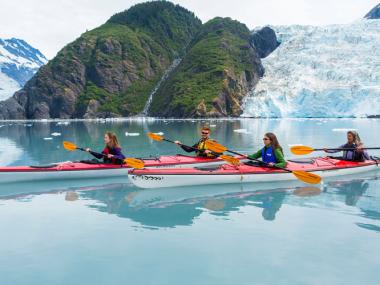 Kayaking in Alaska's Prince William Sound