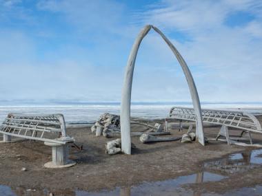 Gateway to the Arctic Utqiagvik Whale Bone Arch