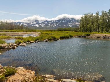 Pilgrim Hot Springs outside of Nome
