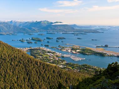 Views of Sitka, Alaska in the Inside Passage