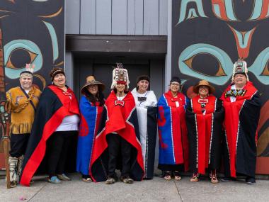 Alaska Tribal Tours dancers in Sitka