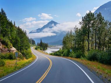 Seward Highway in Alaska