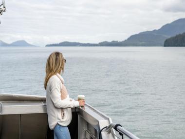 Whale watching in Juneau