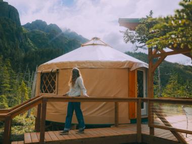 Shearwater Cove Yurt Seward
