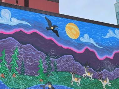 Crystal Worl Mural Anchorage