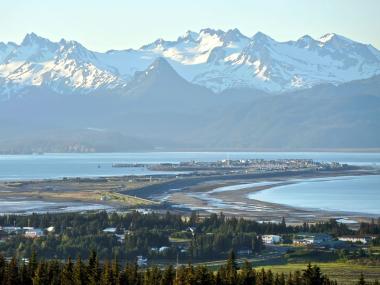 View of Homer Spit