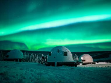Northern lights in Fairbanks