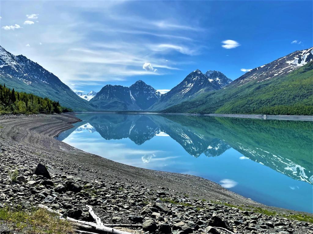 Eklutna Alaska Mountains