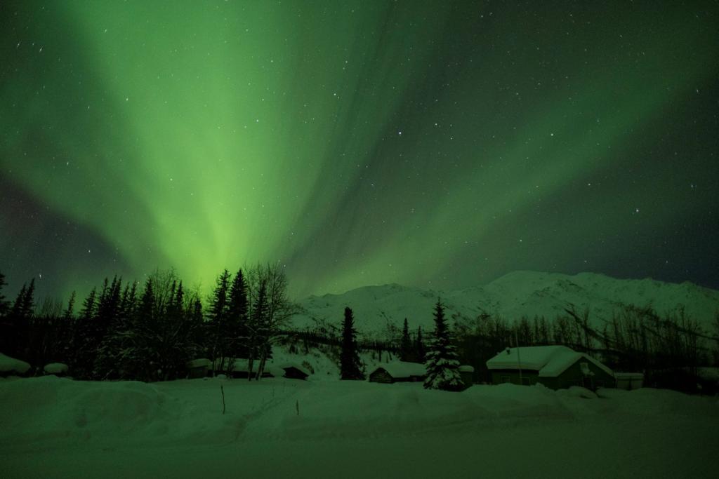 Northern lights in Wiseman