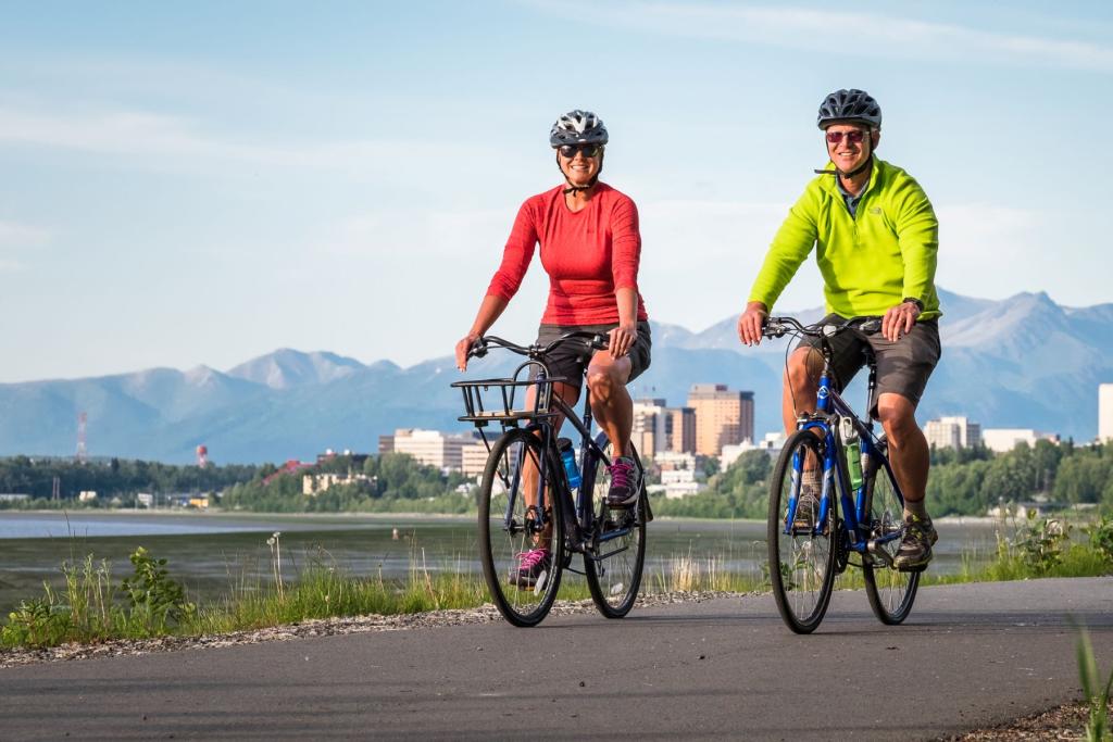 Biking the Coastal Trail