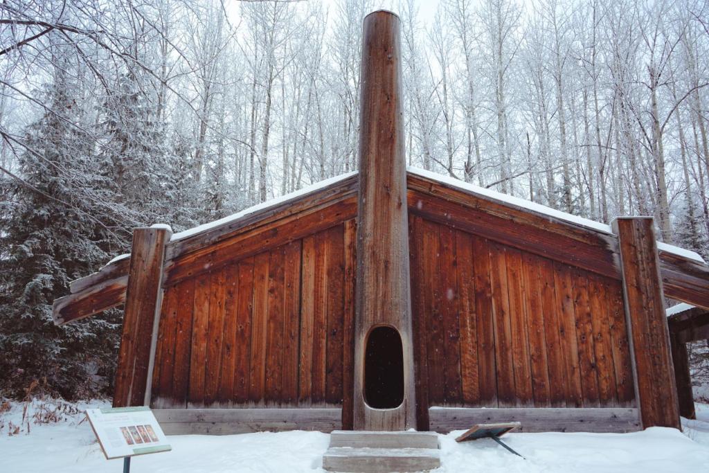 Clan House at the Alaska Native Heritage Center