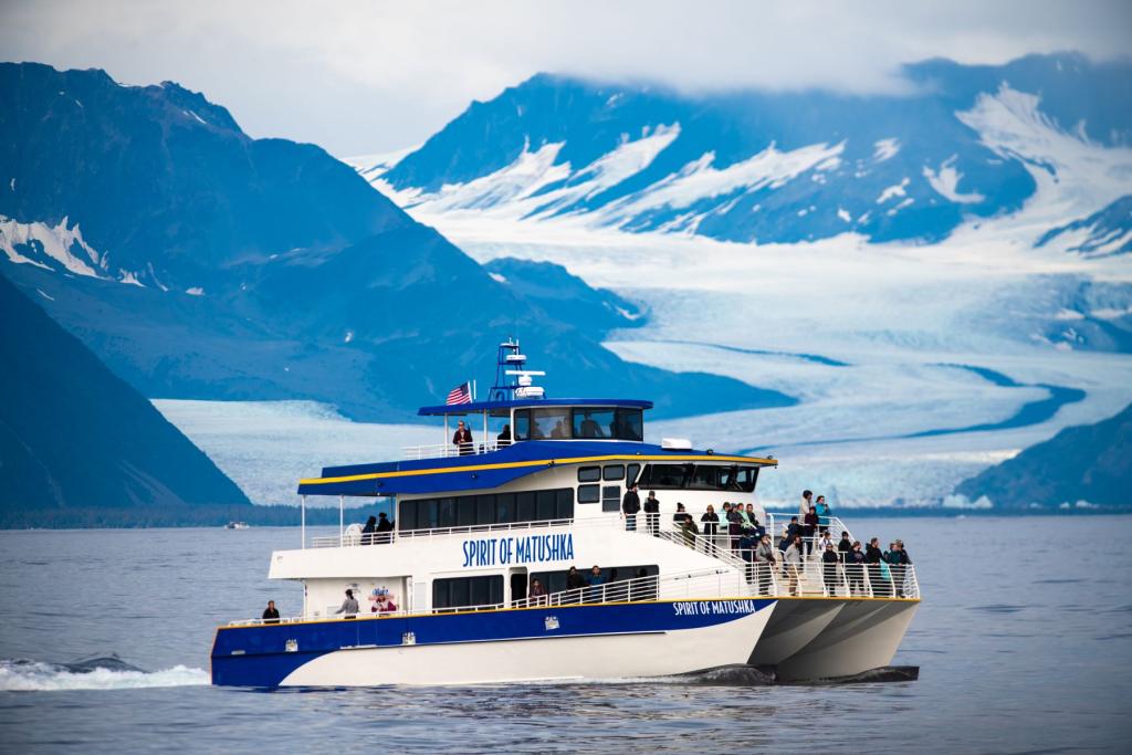 Glacier and wildlife cruise in Kenai Fjords National Park