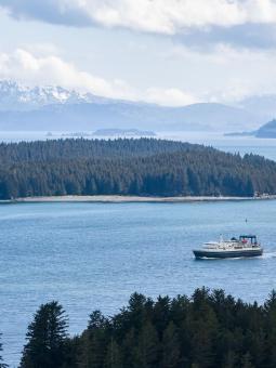 Alaska Marine Highway Ferry in Kodiak