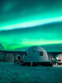 Northern lights in Fairbanks