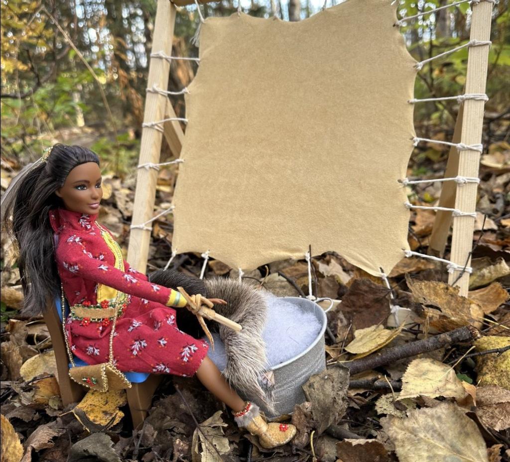 Moosehide Tanning Barbie