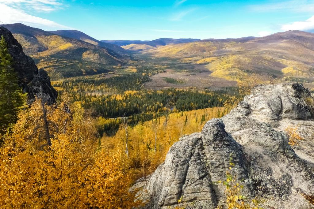 Angel Rocks Trail in Chena River State Recreation Area