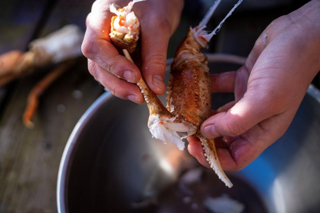 Crab in Yakutat