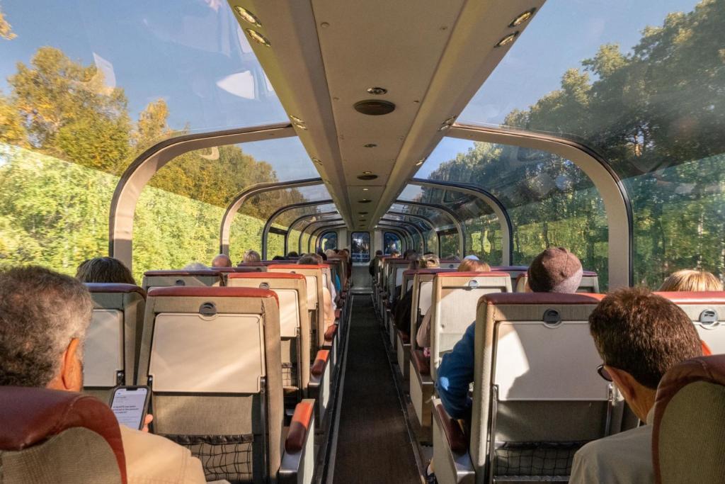 Alaska Railroad GoldStar Seating