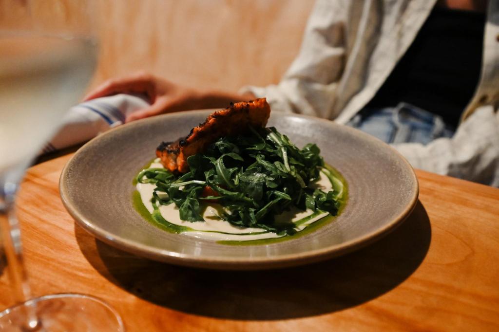 Dinner at the Cookery in Seward