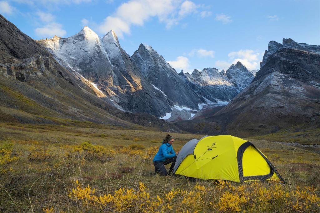 Camping in Gates of the Arctic National Park