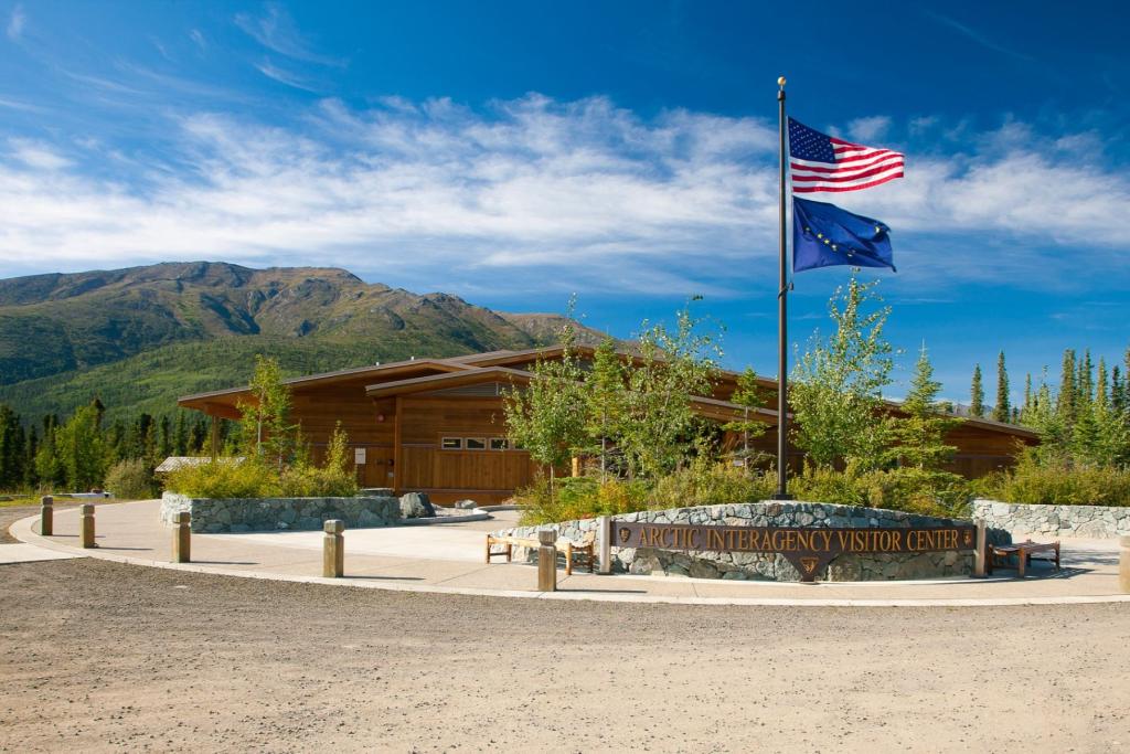 Arctic Interagency Visitor Center in Coldfoot