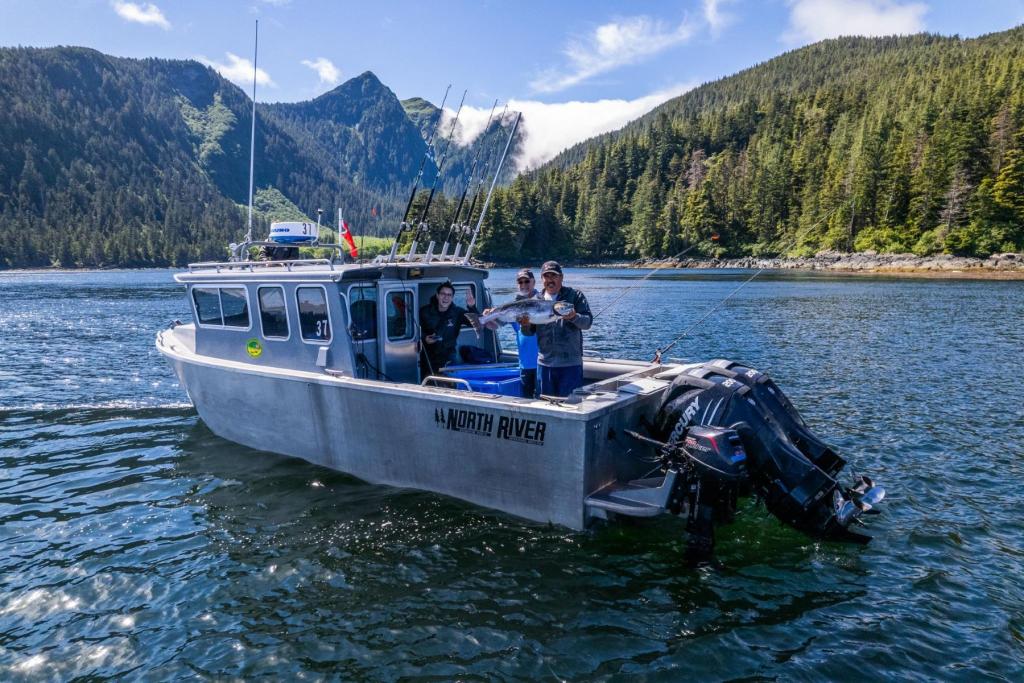 Salmon fishing near Ketchikan