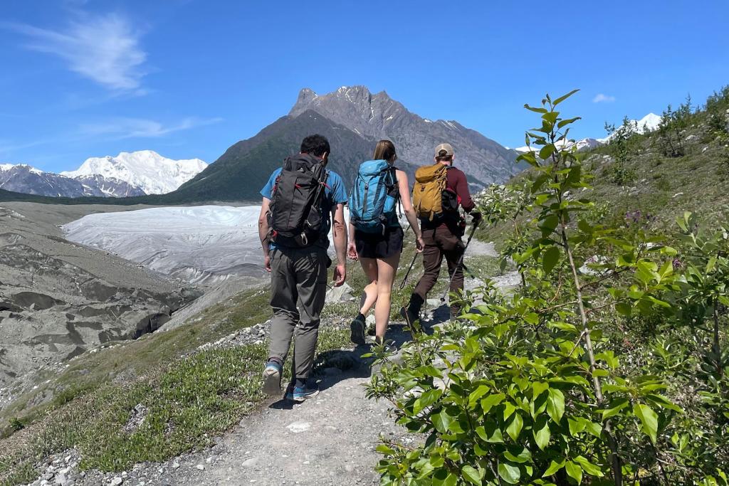 Hiking the Root Glacier Trail in Wrangell-St. Elias National Park