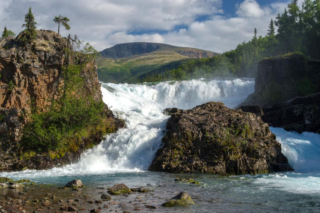 Tanalian Falls Trail in Lake Clark National Park