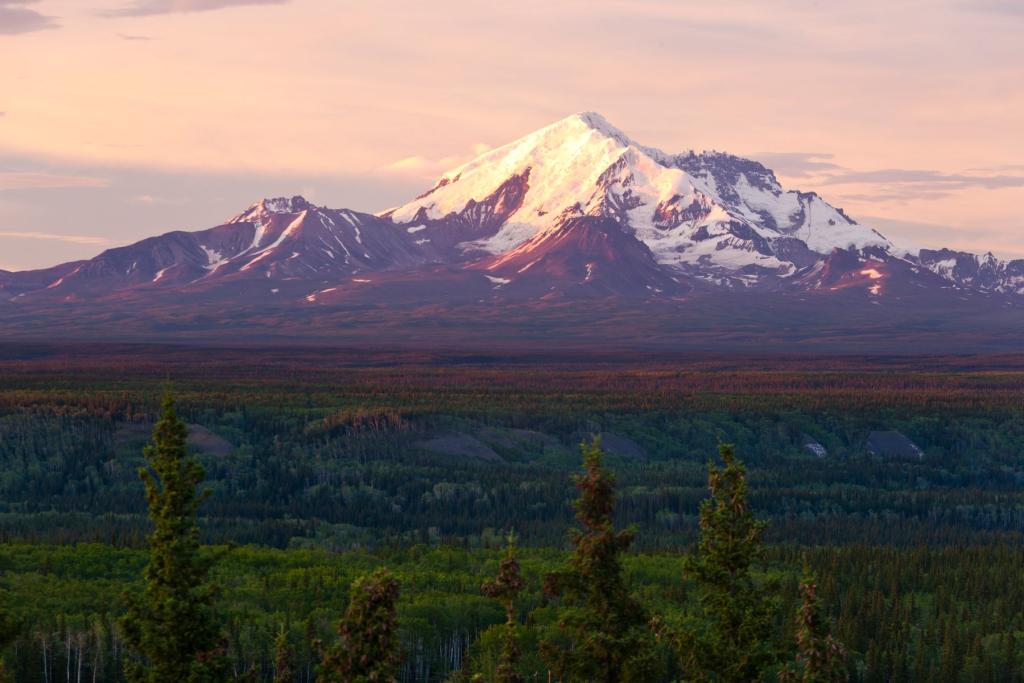 Mountain views from Copper Center