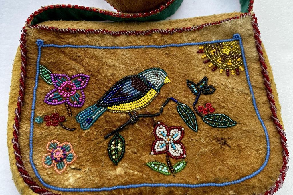 Athabascan beadwork