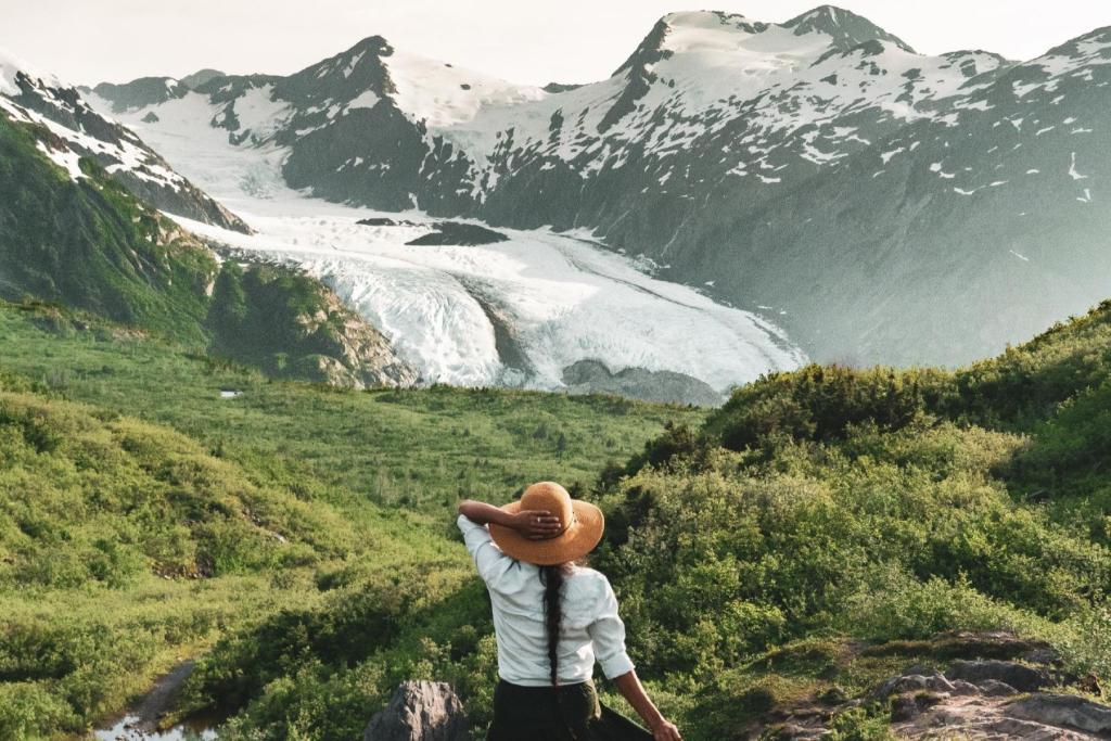 Portage Glacier on the Portage Pass Trail