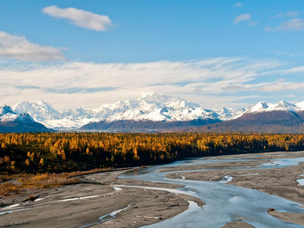 Views of Denali from Denali State Park