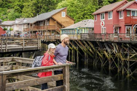 Creek Street in Ketchikan