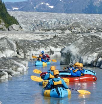 Norris Glacier Packraft Photo