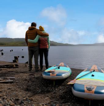 Adak Island Inn Excursion - Paddleboarding Photo