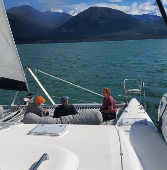 Sailing Lake Clark Photo